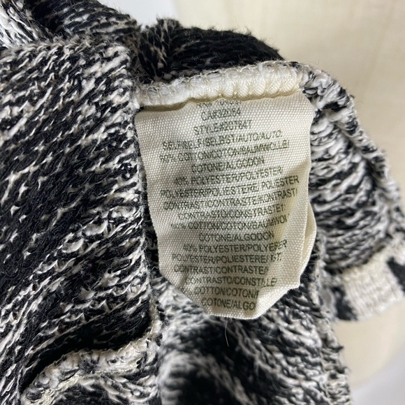 Anthro TINY Asymmetric Open Front Cardigan Cotton - Picture 6 of 8